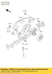 Qui puoi ordinare comp. Lente, lampada frontale da Kawasaki , con numero parte 230071300: