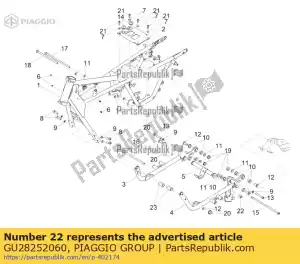 Piaggio Group GU28252060 krzew 18 mm ok. - Dół