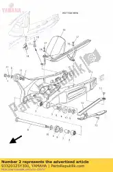 Qui puoi ordinare cuscinetto da Yamaha , con numero parte 93320325Y300: