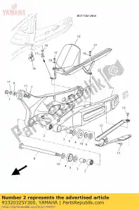 yamaha 93320325Y300 cuscinetto - Il fondo