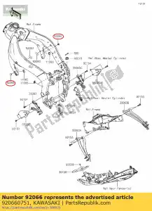 kawasaki 920660751 wtyczka 6x17 zx636edf - Dół