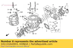 honda 14111GS2003 tylko zawór kontaktronowy - Dół