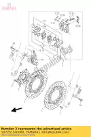 1D72515A0000, Yamaha, anillo, rueda 2 (derecha) yamaha xv 1900 2006 2007 2008 2009 2011 2012 2013, Nuevo