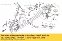 35101MBTD11, Honda, Base comp., contacto honda xl varadero v xl1000v 1000 , Nuevo