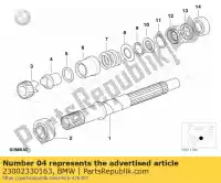 23002330163, BMW, stuwkracht adapter bmw   1100 1150 1200 1996 1997 1998 1999 2000 2001 2002 2003 2004 2005 2006 2007 2008 2009, Nieuw