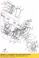 B74E537200, Yamaha, kraag, vakbond yamaha czd300a xmax 300 , Nieuw