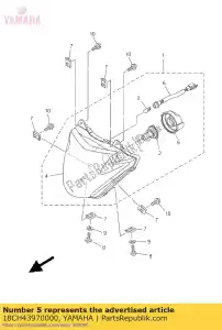 yamaha 18CH43970000 pokrywa, gniazdo - Dół