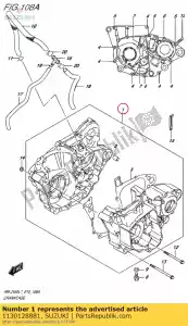 suzuki 1130128881 11301-28881 - Bottom side