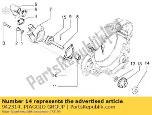 Piaggio Group 942314 cup - Bottom side