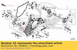 rol, 5x17. 8 van Honda, met onderdeel nummer 9622050178, bestel je hier online: