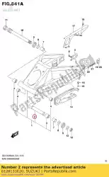 Qui puoi ordinare spacer, rr swgar da Suzuki , con numero parte 6128133E20: