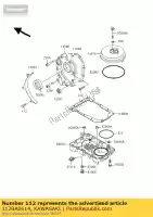 112BA0614, Kawasaki, bolt zdenerwowany cz?sto kawasaki gpz ke zephyr zx 100 400 550 750 900 1985 1986 1987 1988 1989 1990 1991 1992 1993 1994 1996 1997 1998, Nowy