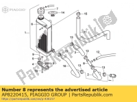 AP8220415, Aprilia, tee union, New