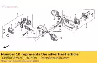 33450GE2920, Honda, winker assy., l. fr. honda nsr s (p) netherlands / bel 50 1989 1993 1994, New