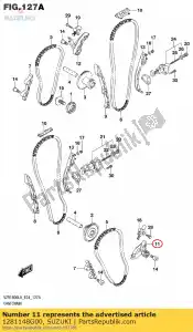 suzuki 1281148G00 zespó? napinacza, - Dół