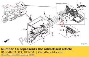 Honda 81384MCA003 spring - Bottom side