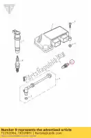 T1292004, Triumph, sensor, temperatura del aire triumph daytona 595 / 955i daytona 600 & 650 daytona 955i 132513 > rocket iii touring rocket iii, classic & roadster speed four speed triple speed triple 141872 > 210444 speed triple 210445 > 461331 speed triple 885cc955cc (efi) > 1418, Nuevo