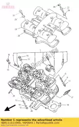 Here you can order the cylinder head assy from Yamaha, with part number 4BR111011000: