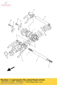 yamaha 23P185111000 forcella, cambio 1 - Il fondo