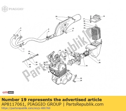 Aprilia AP8117061, Filtro dell'aria, OEM: Aprilia AP8117061