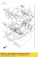 20S137502000, Yamaha, gasklephuis yamaha xj 600 2014 2015 2016, Nieuw