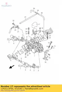 suzuki 1343115F00 hoes - Onderkant