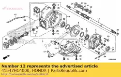 Aquí puede pedir espaciador h, corona dentada (1. 68) de Honda , con el número de pieza 41547HC4000: