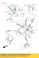 5LPW00410000, Yamaha, kit cilindro, maestro yamaha yfm yfs yfz 200 350 450 550 660 700 2001 2002 2003 2004 2005 2006 2007 2008 2009 2010 2011 2012 2013, Nuovo