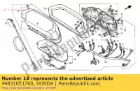 44831KE1760, Honda, kabel, binnen honda mtx  rw nx 2 mtx200rw nx250 200 250 , Nieuw