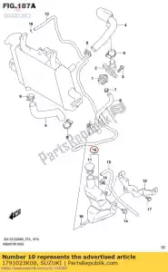 suzuki 1791023K00 ensemble de réservoir, réservoir - La partie au fond