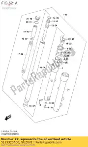 suzuki 5115320A00 zeehonden olie - Onderkant