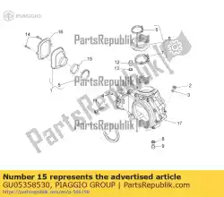 Here you can order the ring from Piaggio Group, with part number GU05358530: