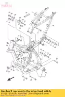 5GJ217170000, Yamaha, demper yamaha  xp500, 5gj1, 115gj-300e6 xp500, 5gj5, 1a5gj-300e6 xp500, 5gj9, 1b5gj-300e4 yz 125 250 500 2001 2002 2003 2004 2005 2006 2007 2008 2009 2010 2011 2012 2013 2014 2015 2016 2017 2018 2019 2020 2021, Nieuw