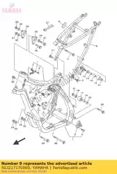 Qui puoi ordinare ammortizzatore da Yamaha , con numero parte 5GJ217170000: