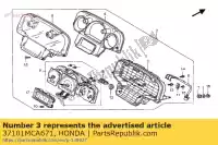 37101MCA671, Honda, zestaw skrzynek., pod honda gl goldwing a gold wing  gl1800a 1800 , Nowy