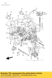 Qui puoi ordinare piatto da Suzuki , con numero parte 1341301DE0: