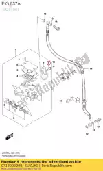 Here you can order the bolt from Suzuki, with part number 071300620B: