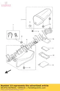 yamaha BR3F819DM000 o / m mt125 / mt125a - Lado inferior