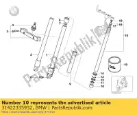 31422335932, BMW, glijmouw bmw c1 125 200 2000 2001 2002 2003 2004, Nieuw