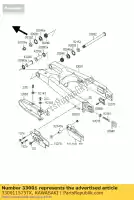 330011575TX, Kawasaki, Rami?-komp-swing, srebrny kx125-l2 kawasaki kx 125 1999 2000 2001 2002, Nowy