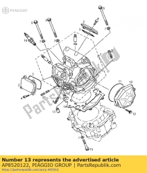 Aprilia AP8520122, Plug d10.3x12x16, OEM: Aprilia AP8520122