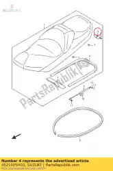 Ici, vous pouvez commander le attaquant, siège lo auprès de Suzuki , avec le numéro de pièce 4521005H03: