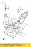 913171006000, Yamaha, perno, zócalo yamaha  bt mt xv xvs yzf r 300 320 660 750 1100 1995 1996 1997 1998 1999 2000 2001 2002 2003 2004 2005 2006 2015 2016 2017 2018 2019 2020 2021, Nuevo