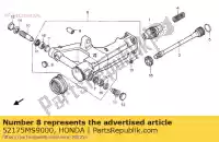 52175MS9000, Honda, ?illet, bras oscillant honda ntv revere  ntv650 650 , Nouveau