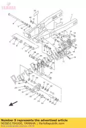 Tutaj możesz zamówić krzak (39k) od Yamaha , z numerem części 903851704200: