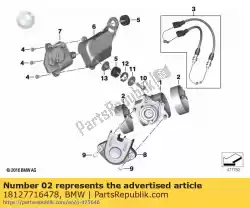 Ici, vous pouvez commander le pince - d = 66mm auprès de BMW , avec le numéro de pièce 18127716478: