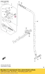 Here you can order the bolt from Suzuki, with part number 5967527C00: