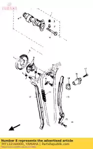 Yamaha 3YF122160000 voorjaar - Onderkant