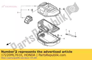 Honda 17220ML7610 copertura, comp., aria / c - Il fondo