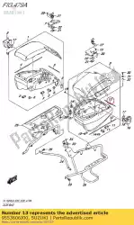 Here you can order the cushion,side ba from Suzuki, with part number 9553606J00: